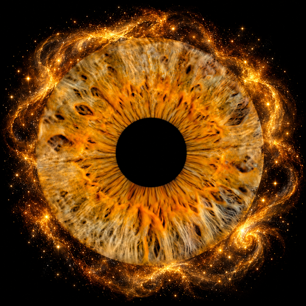 Künstlerische Iris-Komposition 13